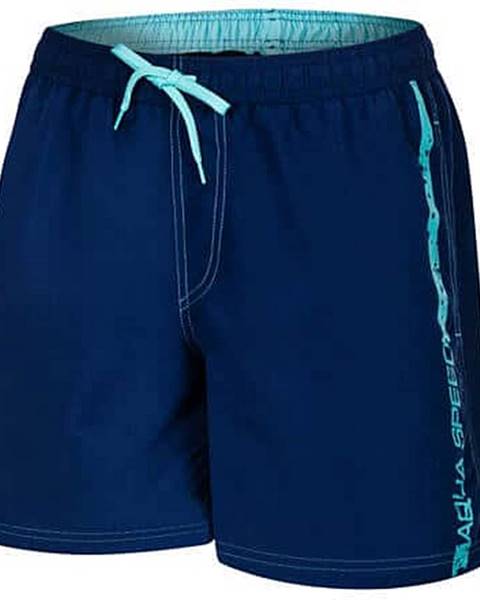 Aqua-Speed Ace pánské plavecké šortky tm. modrá Velikost oblečení: XXL