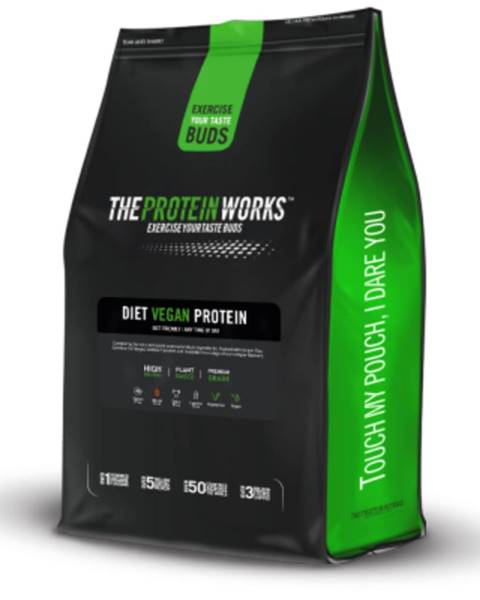 The Protein Works TPW Diet Vegan Protein 500 g belgická choca moca