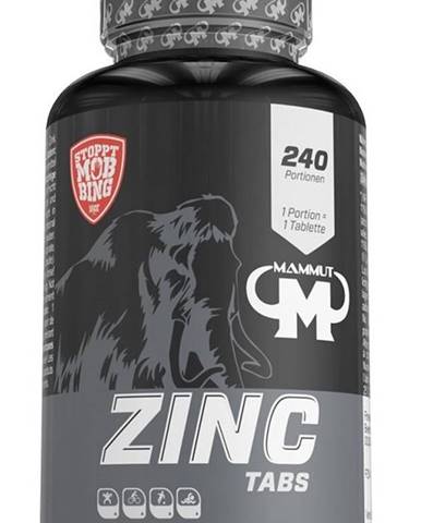Zinc Tabs - Mammut Nutrition 240 tbl.