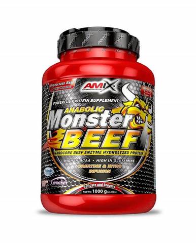 Amix Anabolic Monster BEEF 90% Protein Příchuť: Strawberry-Banana, Balení(g): 1000g