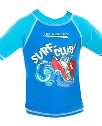 Surf Club tričko s UV ochranou modrá Velikost (obuv): vel. 5