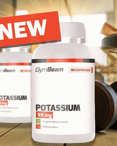Potassium 99 mg - GymBeam  60 kaps.