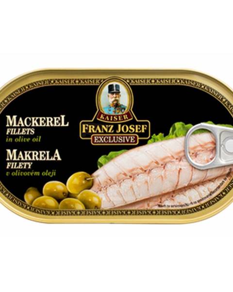 Franz Josef Kaiser Franz Josef Kaiser Makrela filety v olivovom oleji 170 g