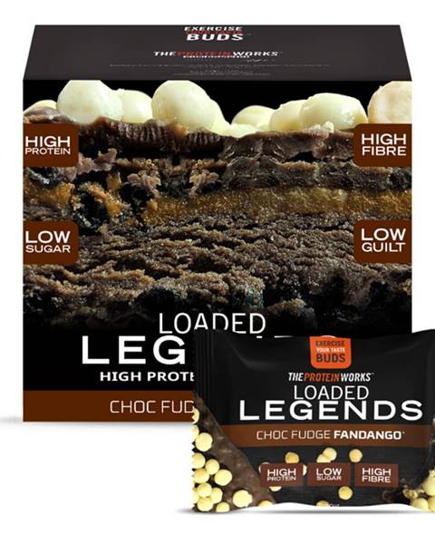 The Protein Works TPW Loaded Legends 50 g čokoládový fondán fandango