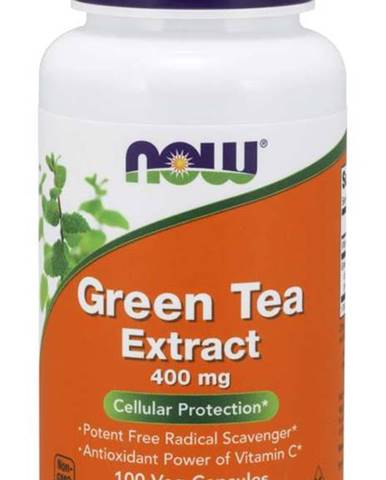 NOW Foods Extrakt zeleného čaju 400 mg 100 kapsúl