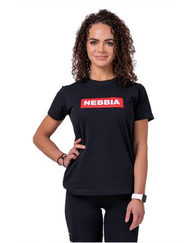 Dámske tričko Nebbia Basic 592 Black - XS