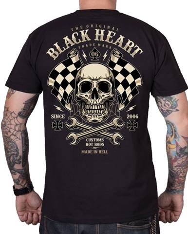 Tričko BLACK HEART Starter čierna - M
