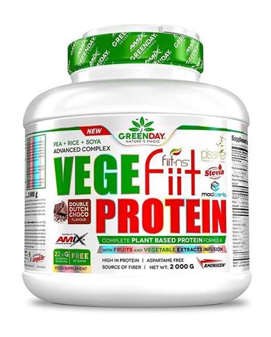 Amix Vege-Fiit Protein Příchuť: Double Chocolate, Balení(g): 720g