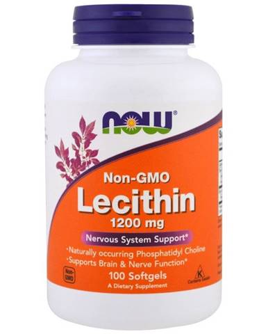 Now Foods Lecithin 1200 mg 100 kaps.