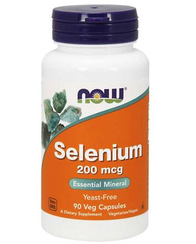NOW Foods Selenium 200 mcg 90 kaps.