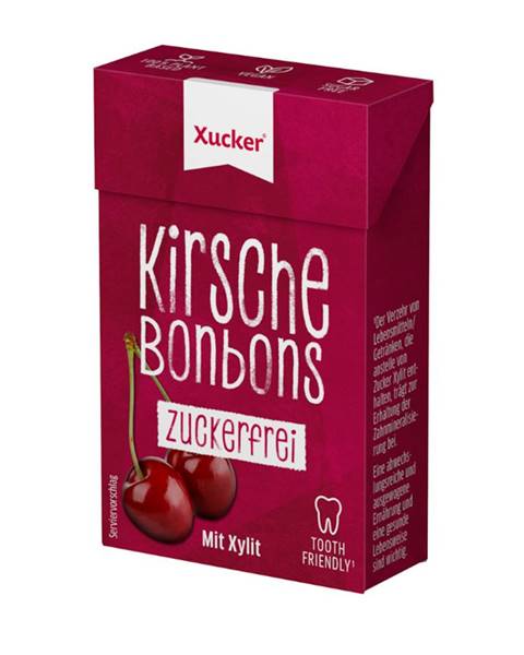 Xucker Xucker Cukríky 50 g čerešňa