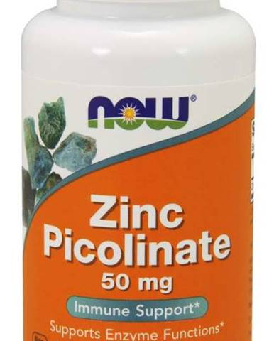 NOW Foods Zinc Picolinate 50 mg Veg Capsules 60 kaps.