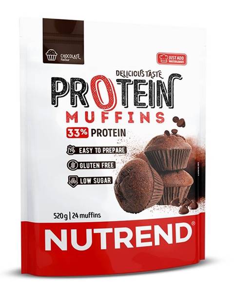 Nutrend Zmes pre prípravu muffinov Nutrend Protein Muffins 520g čokoláda