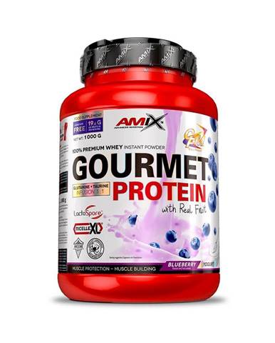 Amix Gourmet Protein Příchuť: Strawberry-White Chocolate, Balení(g): 1000g