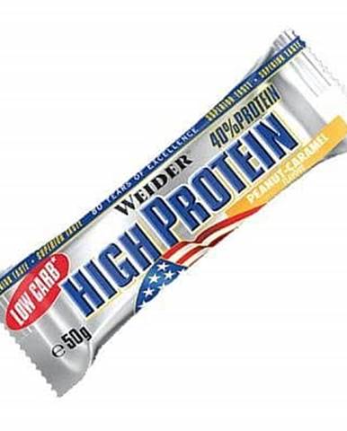 High Protein Low Carb Bar - Weider 50g - ořech-karamel