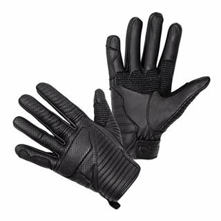 Kožené moto rukavice W-TEC Brillanta Farba čierna, Veľkosť XL