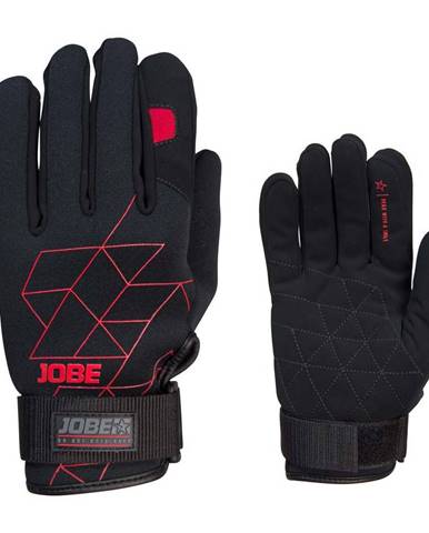Pánske rukavice Jobe Stream čierno-červená - S