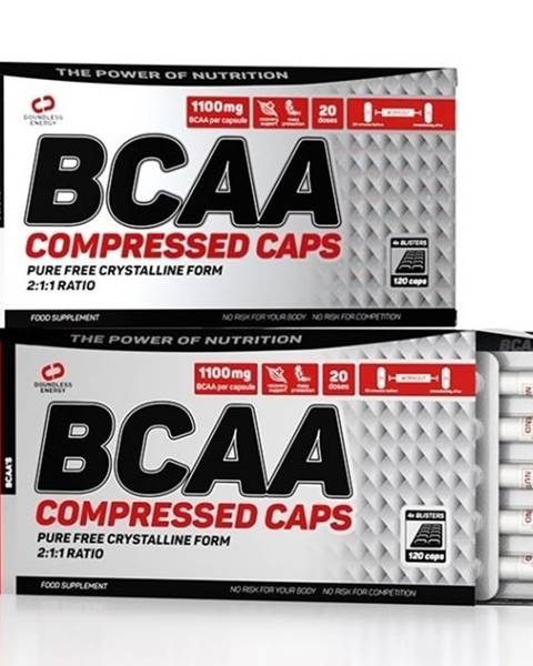 Nutrend BCAA Compressed Caps - Nutrend  120 kaps.
