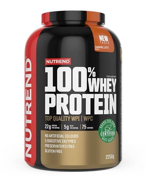 Nutrend 100% Whey Protein - Nutrend 2250 g  Chocolate+Coconut