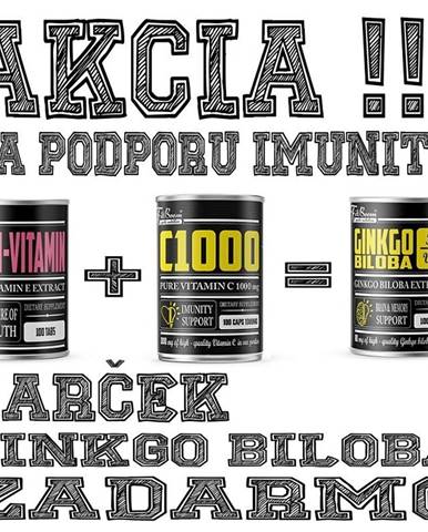 Akcia: Multi-Vitamin + C 1000 + Ginkgo Biloba Zadarmo - FitBoom 100 tbl. + 100 kaps. + 100 tbl.