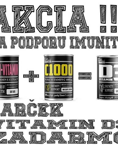 Akcia: Multi-Vitamin + C 1000 + Vitamín D3 Zadarmo - FitBoom 100 tbl. + 100 kaps. + 60 kaps.