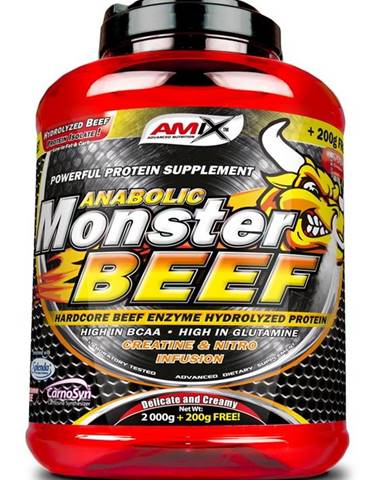 Anabolic Monster Beef - Amix 1000 g Jahoda-banán