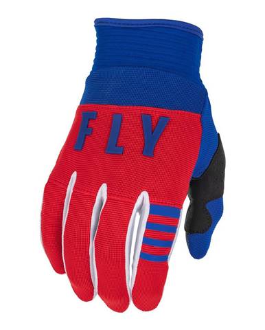 Motokrosové rukavice Fly Racing F-16 USA 2022 Red White Blue červená/biela/modrá - XS