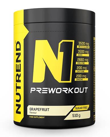 Pre-workout zmes Nutrend N1 510 g grep