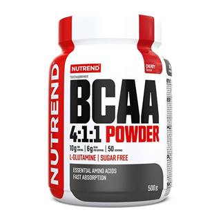 Práškový koncentrát Nutrend BCAA 4:1:1 Powder 500 g cherry