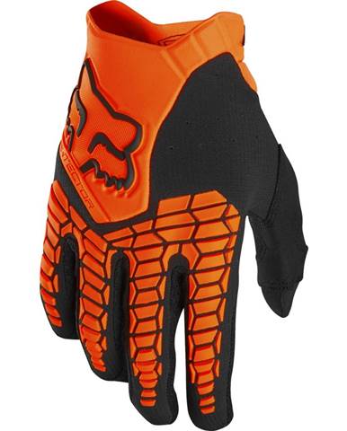 Motokrosové rukavice FOX Pawtector Fluo Orange MX22 fluo oranžová - S