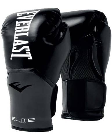 Boxerské rukavice Everlast Elite Training Gloves v3 čierna - S (10oz)