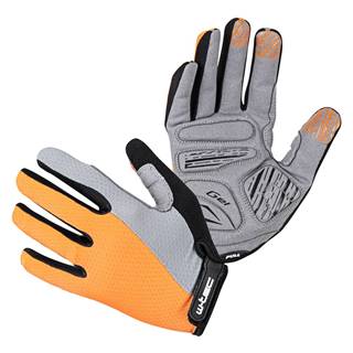 Motokrosové rukavice W-TEC Vilasar fluo oranžová - M