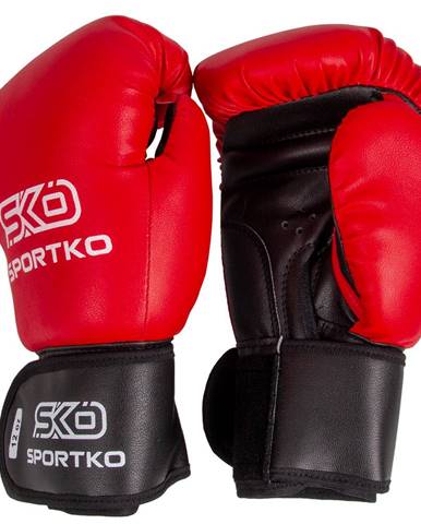 Boxerské rukavice SportKO PD1 červená - 12oz