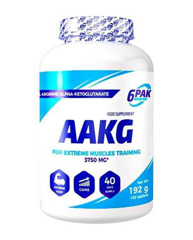 AAKG - 6PAK Nutrition 120 tbl.