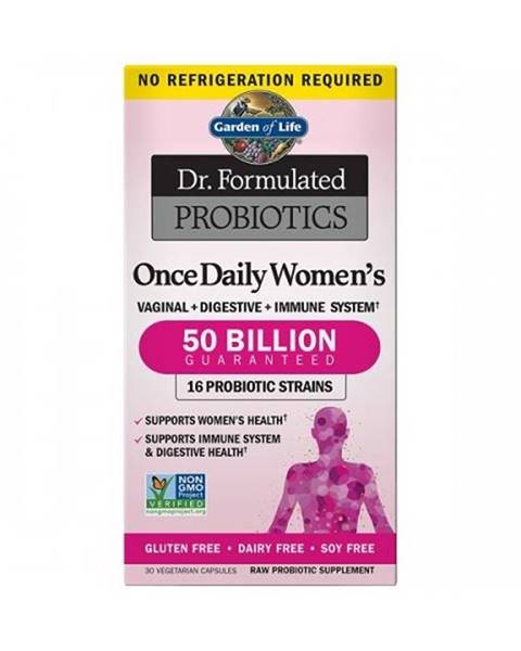 Garden of life Dr. Formulated probiotika pro ženy CFU 30 cps.