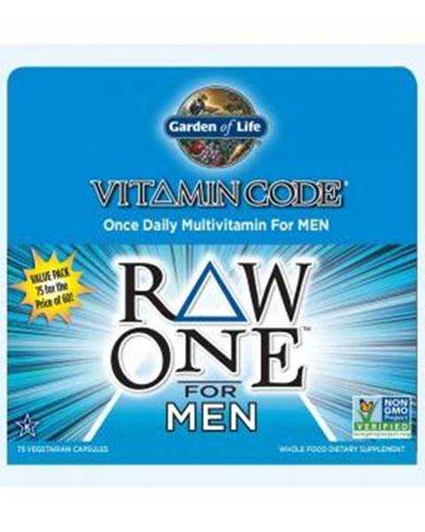 Garden of life Garden of Life Vitamin Code RAW ONE - Pro muže 75 kapslí