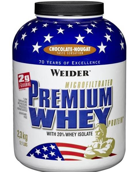 Weider Premium Whey - Weider 2300 g Chocolate Nougat