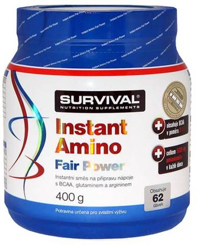 Survival BCAA Instant amino fair power 6.4 g 6,4 g Pomeranč