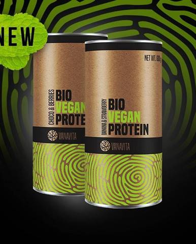 Bio Vegan Protein - Vanavita 600 g Banana+Strawberry