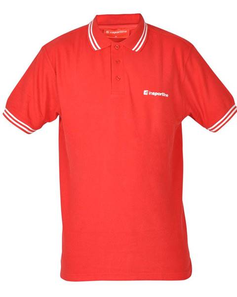 Insportline Športové tričko inSPORTline Polo červená - S
