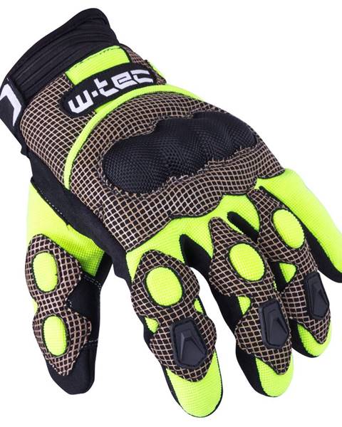 W-Tec Motokrosové rukavice W-TEC Derex čierno-žltá - S