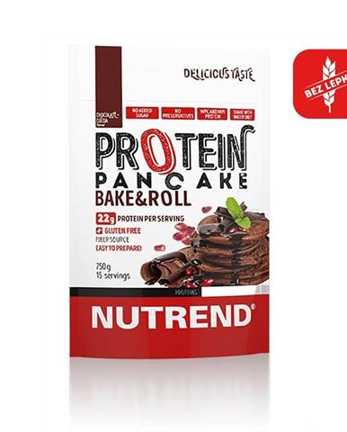 Proteinové palacinky Nutrend Protein Pancake 750g čokoláda-kakao