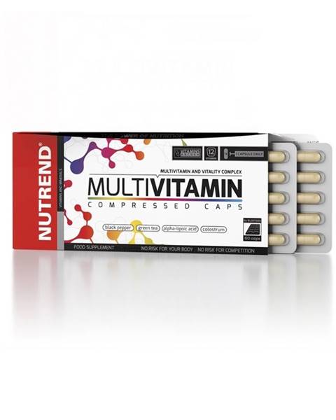 Nutrend Vitamíny Nutrend Multivitamin Compressed Caps 60 kapsúl
