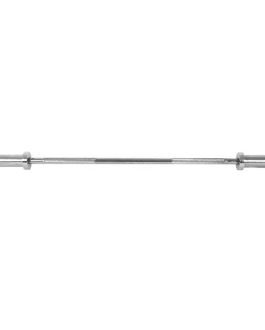 Vzpieračská tyč inSPORTline OLYMPIC - rovná 120 cm OB-47
