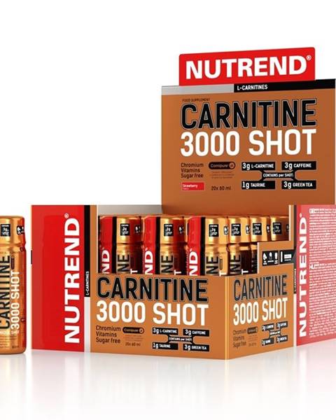 Nutrend Karnitin Nutrend Carnitine 3000 SHOT 20x60 ml ananás