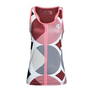 Dámske bežecké tričko Newline Imotion - bez rukávov ružovo-šedá - S