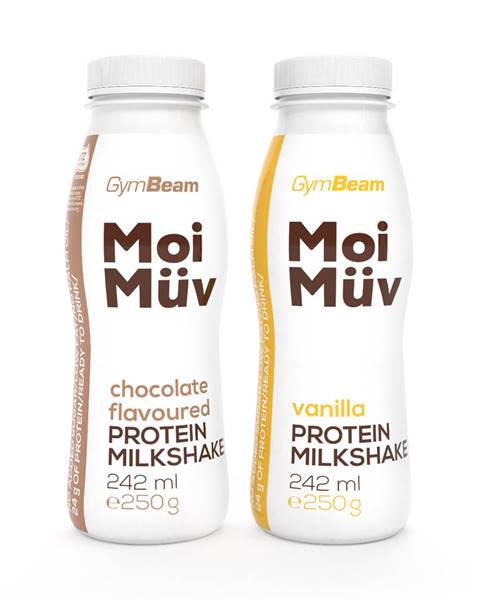 GymBeam GymBeam MoiMüv Protein Milkshake 242 ml čokoláda