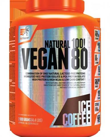 Vegan 80 od Extrifit 2000 g Caramel