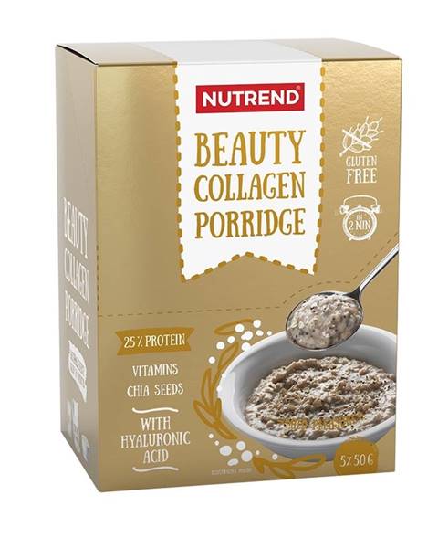 Nutrend Proteínová kaša Nutrend Beauty Collagen Porridge 5x50g
