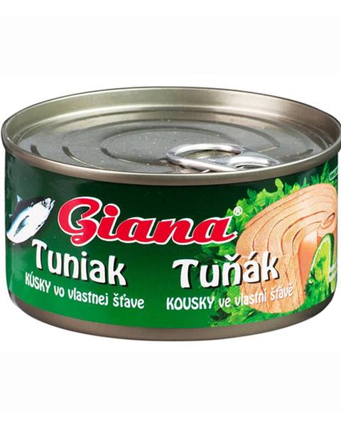 GIANA Giana Tuniak vo vlastnej stave 185 g prírodná chuť